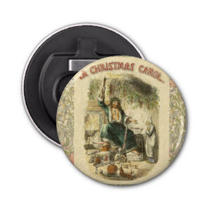 Ghost of Christmas Present Scrooge Bottle Opener