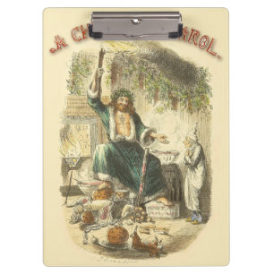 Ghost of Christmas Present Scrooge  Clipboard
