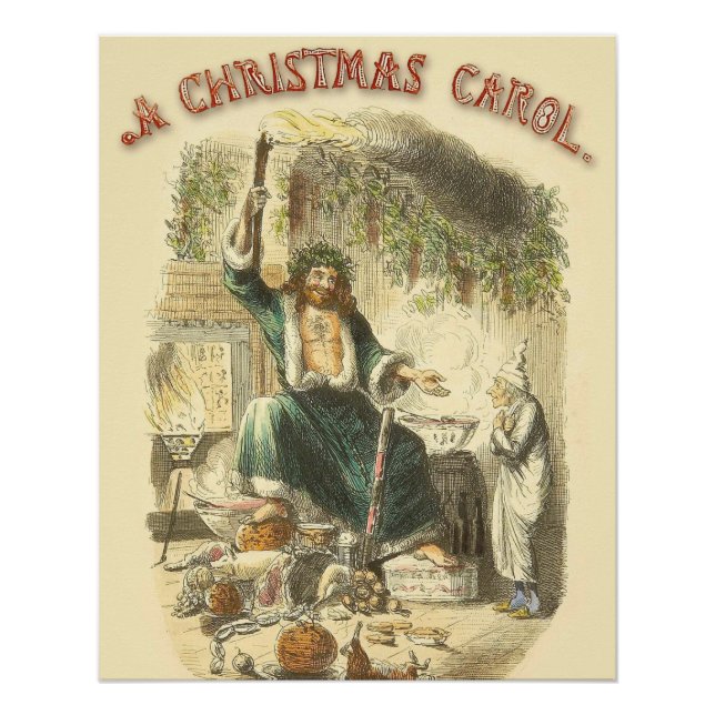 Ghost of Christmas Present Scrooge  Poster (Front)