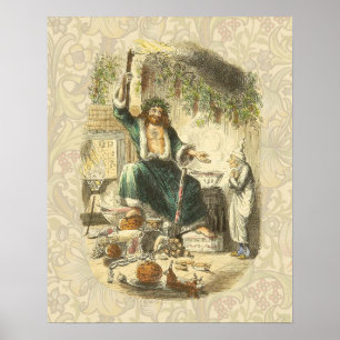 Ghost of Christmas Present Scrooge  Poster