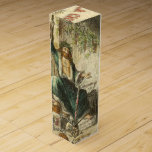 Ghost of Christmas Present Scrooge  Wine Box<br><div class="desc">Christmas Dickens - A vintage illustration from Dickens' A Christmas Carol showing the Ghost of Christmas Present and Ebenezer Scrooge.</div>