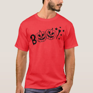 ghost of disapproval boo halloween with witch broo T-Shirt