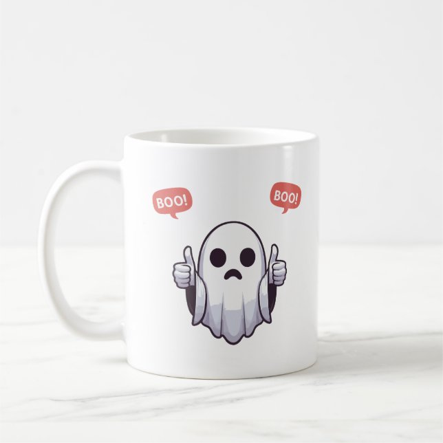 Ghost Of Disapproval Coffee Mug (Left)