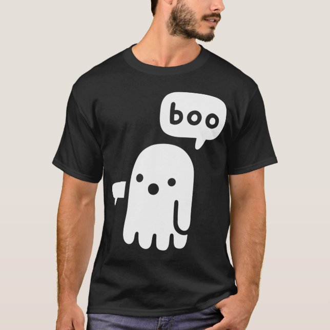 Ghost Of Disapproval Oversized T-Shirt (Front)