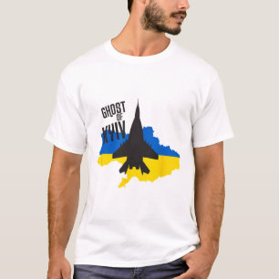 Ghost Of Kyiv - Mig 29 Fight Pilot Ace Of Ukraine T-Shirt