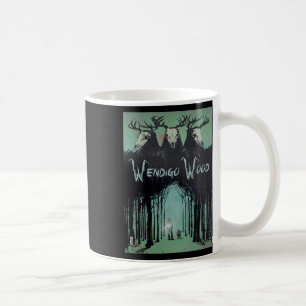 Ghost Of The Forest Cryptid Wendigo Wood Coffee Mug