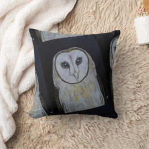 Ghost of the Night Painting by Alfred Fox Cushion