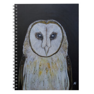 Ghost of the Night Painting by Alfred Fox Notebook