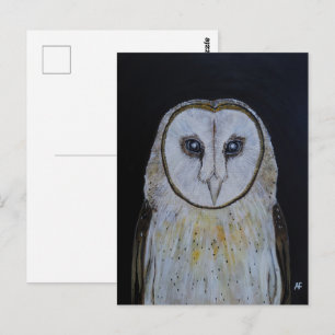 Ghost of the Night Painting by Alfred Fox Postcard