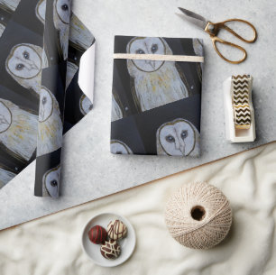 Ghost of the Night Painting by Alfred Fox Wrapping Paper