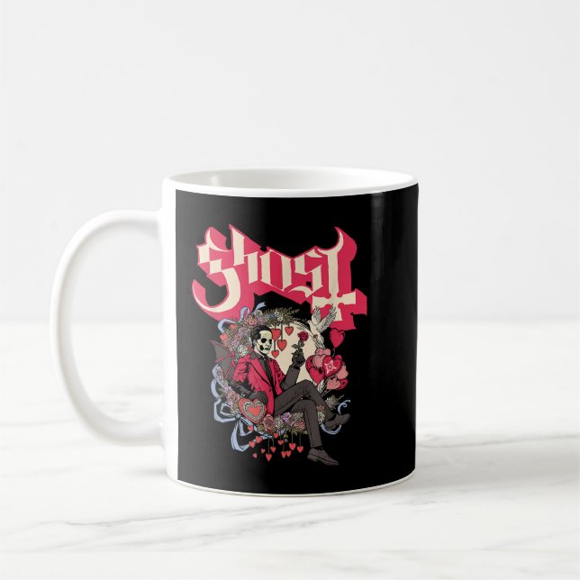 Ghost - Papa Cupid Valentine's Day  Coffee Mug (Left)