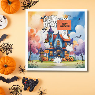  Ghost Party Kids Halloween  Napkin