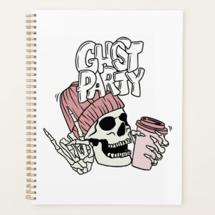 Ghost party  notebook planner