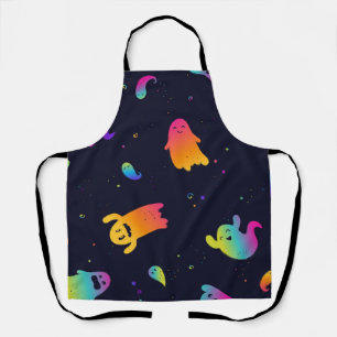 Ghost pattern apron