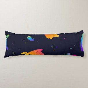 Ghost pattern body cushion