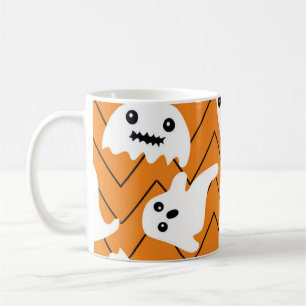 Ghost pattern coffee mug