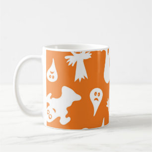 Ghost pattern coffee mug