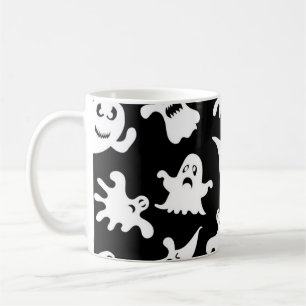 Ghost pattern coffee mug