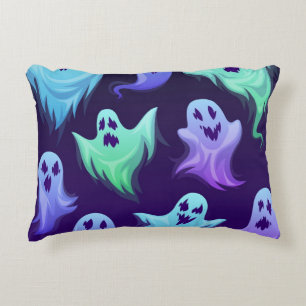 Ghost pattern decorative cushion