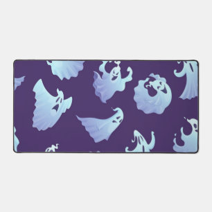 Ghost pattern desk mat