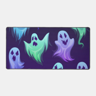 Ghost pattern desk mat