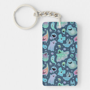 Ghost pattern key ring