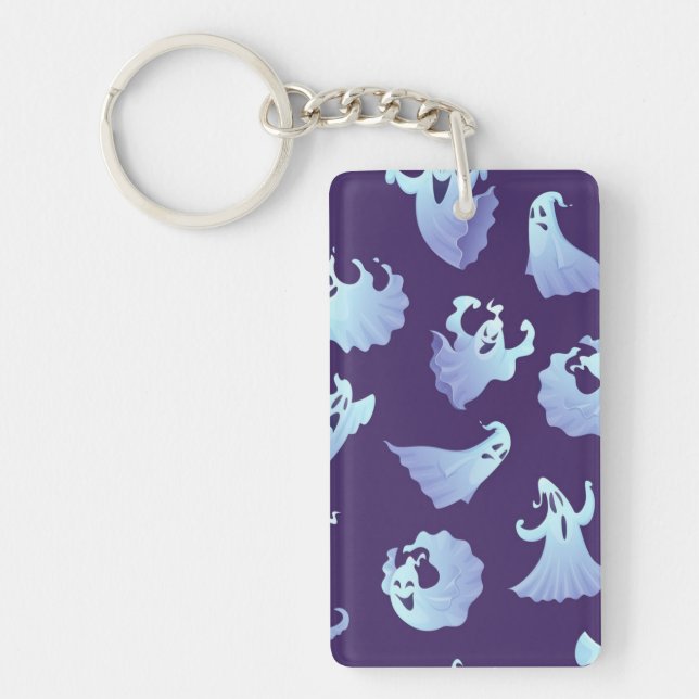 Ghost pattern key ring (Front)