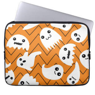 Ghost pattern laptop sleeve