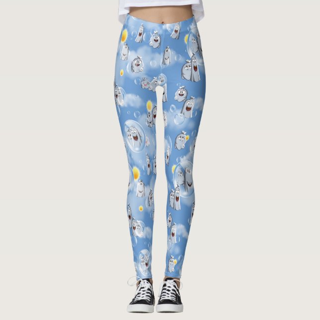 Ghost Pattern Leggings (Front)