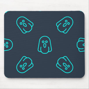 Ghost pattern mouse pad