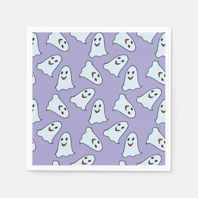 Ghost pattern napkin (Front)