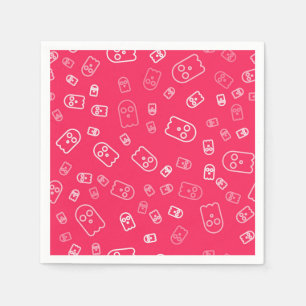 Ghost pattern napkin