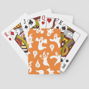 Ghost pattern playing cards
