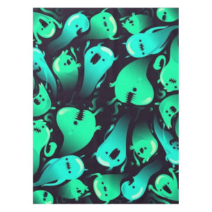 Ghost pattern tablecloth