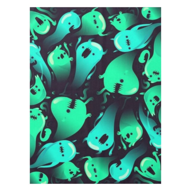 Ghost pattern tablecloth (Front)