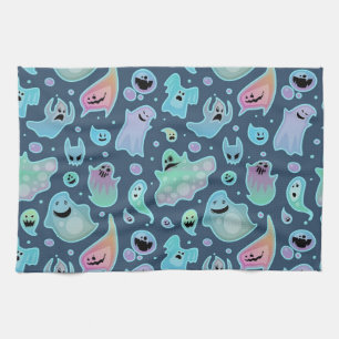 Ghost pattern tea towel