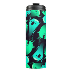 Ghost pattern thermal tumbler