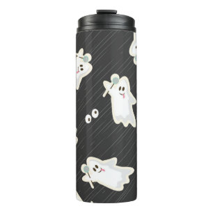 Ghost pattern thermal tumbler