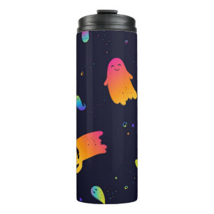 Ghost pattern thermal tumbler