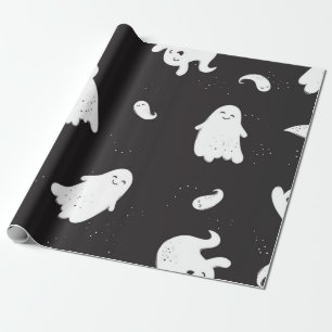 Ghost pattern wrapping paper