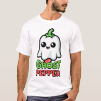 Ghost Pepper! Cute Hot Pepper Pun!