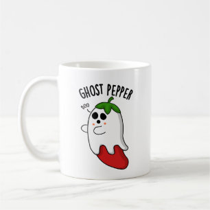 Ghost Pepper Funny Chilli Pun  Coffee Mug