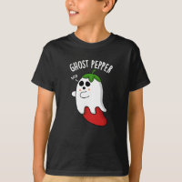 Ghost Pepper Funny Chilli Pun Dark BG