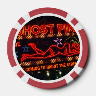 Ghost Pimp Classic Playing Cards Poker Chips