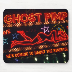 Ghost Pimp Gel Mousepad