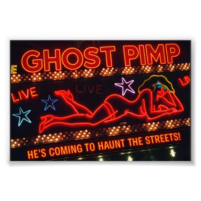 Ghost Pimp Movie Poster (Front)