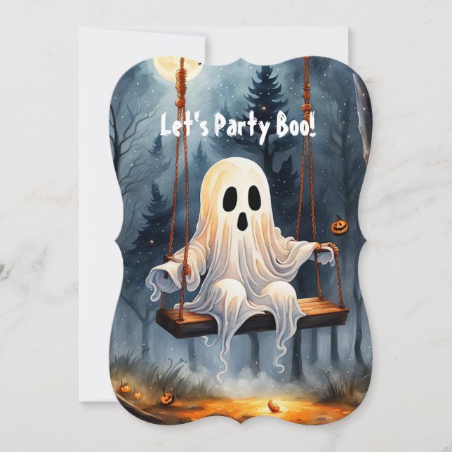 Ghost Play Invitation (Front)
