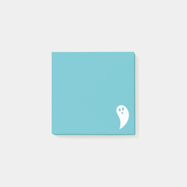 Ghost Post It Notes Blue (Front)