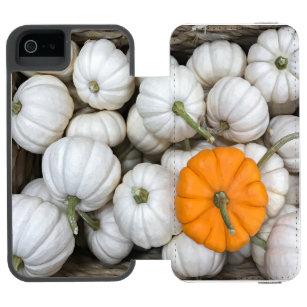 Ghost Pumpkins with a sneaky orange one  Incipio i Incipio Watson™ iPhone 5 Wallet Case