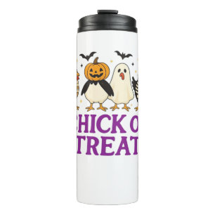 Ghost Reading in Cosy Halloween Library Classic T- Thermal Tumbler